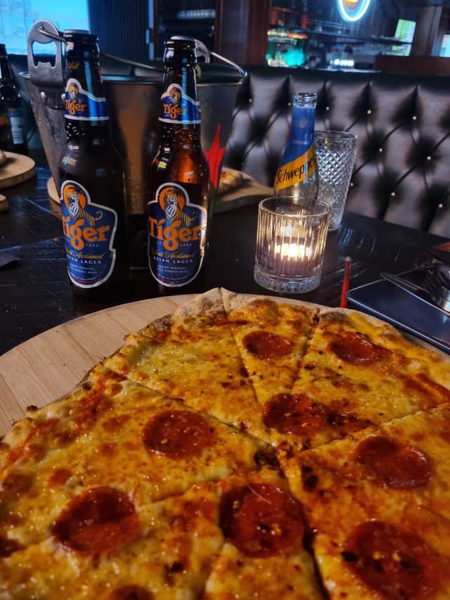 All the pizza you can eat!