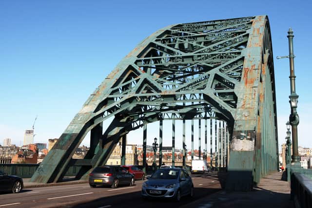 The Tyne Bridge is a Newcastle city icon.