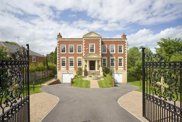 The grand mansion is on a prestigious Northumberland road (Image: Rightmove)