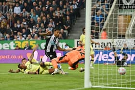 Newcastle gained 3 points against Arsenal but one of their star men lost a tooth (Image: Getty Images)