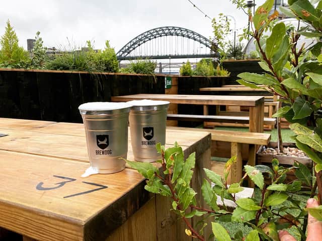 Urban Garden has an enviously good spot right on the Quayside, making it an ideal place to grab a pint after a trip through the Quayside Market 