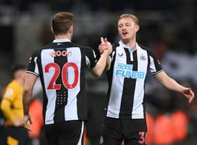 Newcastle United midfielder Sean Longstaff. 
