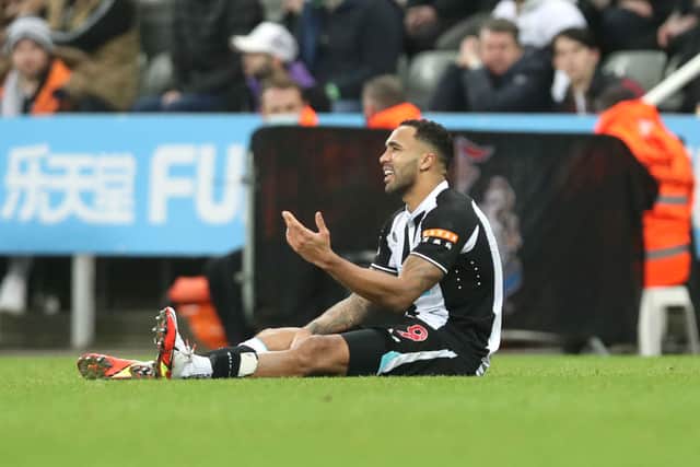 Newcastle United striker Callum Wilson spent the majority of the season on the sidelines with a calf injury. 