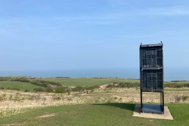 The rolling hills near to Easington Colliery