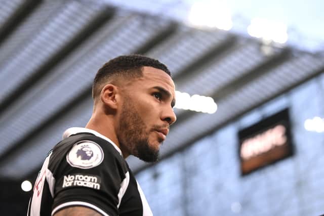 Newcastle United captain Jamaal Lascelles. (Photo by Stu Forster/Getty Images)