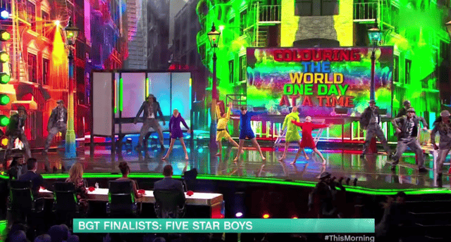 The boys stunned on Thursday night (Image: ITV)