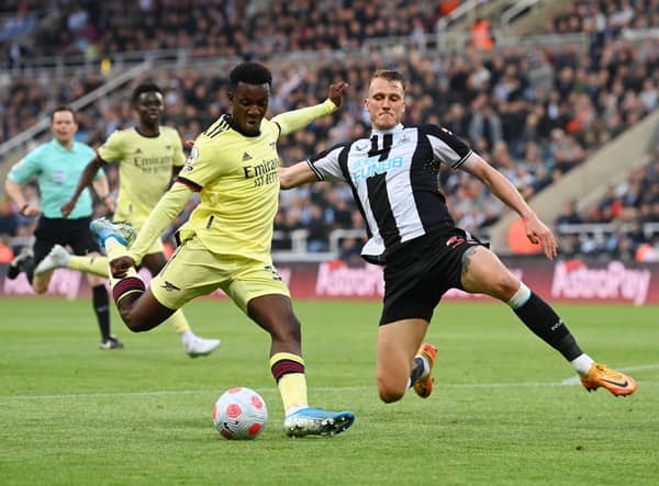 Eddie Nketiah is set to sign a new contract at Arsenal.