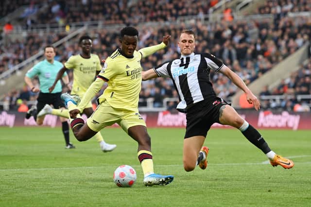 Eddie Nketiah is set to sign a new contract at Arsenal.