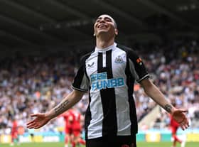 Newcastle United attacking midfielder Miguel Almiron. (Photo by Stu Forster/Getty Images)