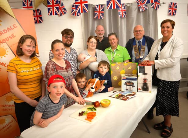 <p>A cookery class for nine families in Blyth was hosted as part of a four-way charity event</p>