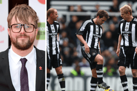 Iain Stirling joked about Newcastle United (Image; Getty Images)