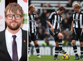 Iain Stirling joked about Newcastle United (Image; Getty Images)