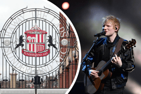 Ed Sheeran performed twice at the Stadium of Light earlier this month (Image: Getty Images)