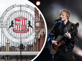 Ed Sheeran performed twice at the Stadium of Light earlier this month (Image: Getty Images)