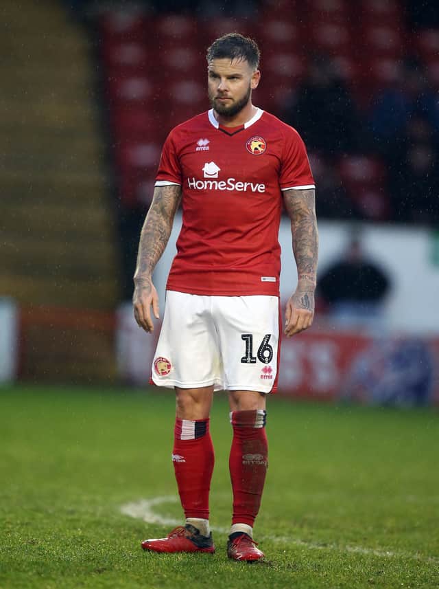 Dany Guthrie in action for Walsall in League Two in 2020 (Image: Getty Images)
