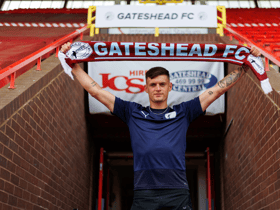 Former Newcastle United forward Tom Allan has joined National League club Gateshead