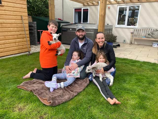 The Rich family are raising awareness for Batten Disease (Image - Facebook: Nicole and Jessica’s Batten Journey)