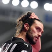 Former Newcastle United striker Andy Carroll. Photo by Michael Regan/Getty Images)