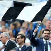 Newcastle United co-owner Mehrdad Ghodoussi. (Photo by LINDSEY PARNABY/AFP via Getty Images)