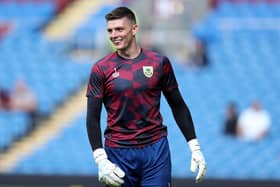 Nick Pope has joined Newcastle United on a four-year contract. (Photo by George Wood/Getty Images)