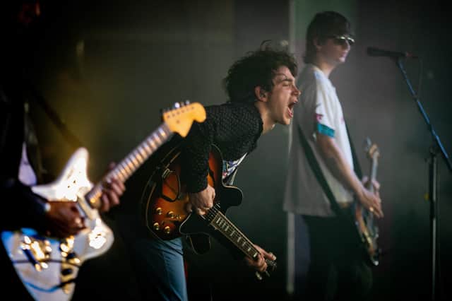 <p>Inhaler made for a forgettable early feature on The John Peel Stage</p>