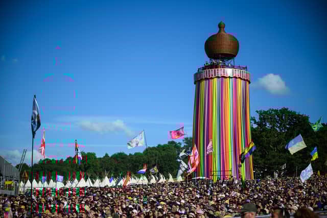 Jarv Is stormed Park Stage in a penultimate performance on the Glastonbury stand that hosted Wet Leg just a few days before