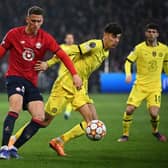 Newcastle United are closing in on signing Sven Botman from Lille. (Photo by FRANCK FIFE / AFP) 