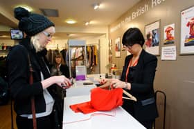 Shoppers at The British Red Cross (Getty Images)