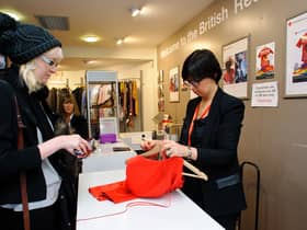 Shoppers at The British Red Cross (Getty Images)