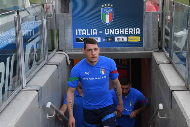 Italy striker Andrea Belotti is searching for a new club following his release from Torino. (Photo by Claudio Villa/Getty Images)