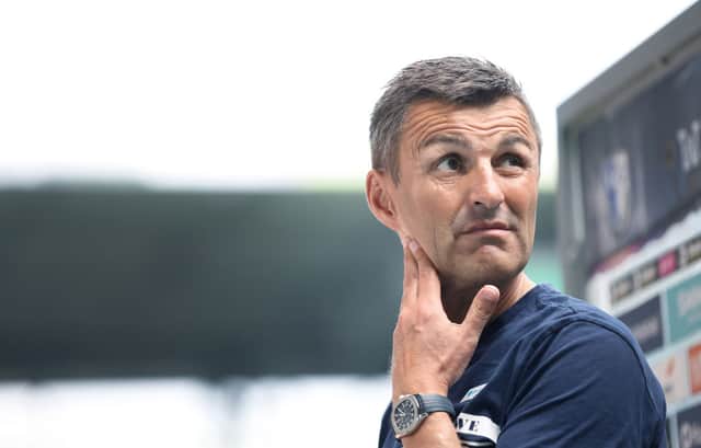 1860 Munich manager Michael Kollner. (Photo by Ronny Hartmann/Getty Images for DFB)