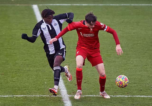 Young Newcastle United striker Michael Ndiweni has signed a professional contract. 