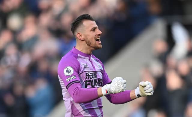 Newcastle United goalkeeper Martin Dubravka. (Photo by Stu Forster/Getty Images)