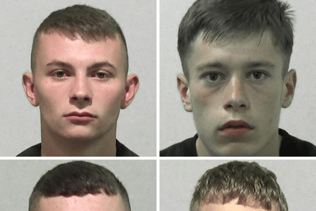 Alistair Dickson (top left), Kyros Robinson (top right), Bailey Wilson (bottom left), Ethan Scott (bottom right)