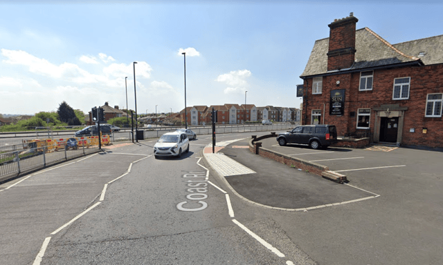 The incident happened on the Coast Road in Wallsend (Image: Google Streetview)