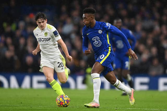 <p>Hudson-Odoi is being linked with a move to St James’ Park</p>