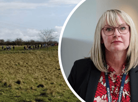 DCI Shelley Hudson praised the parkrun community (Image: Facebook @risingsunparkrun / Northumbria Police)