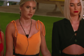 Jazmine (left) only said a handful of words (Image: ITV)