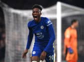 Chelsea winger Callum Hudson-Odoi.  (Photo by Mike Hewitt/Getty Images)