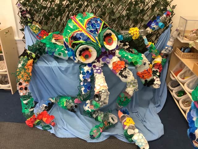 The top prize could be West Denton Primary School’s after they submitted their stunning artwork