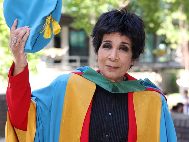 Stuart received the honorary degree at this year’s Northumbria University graduation ceremony