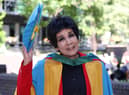 Moira Stuart CBE has received an honorary Doctor of Letters degree from Northumbria University