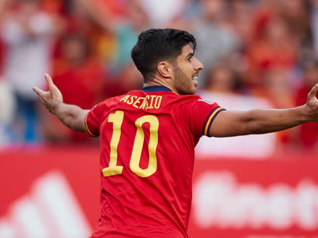 Real Madrid and Spain international Marco Asensio. (Photo by Fran Santiago/Getty Images)