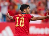 Real Madrid and Spain international Marco Asensio. (Photo by Fran Santiago/Getty Images)