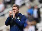Newcastle United head coach Eddie Howe. (Photo by PAUL ELLIS/AFP via Getty Images)
