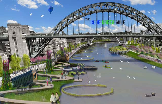 Images of how the Quayside may look in the future (Image: NE1)