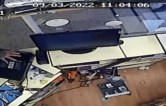 Potts robbed the store with a hammer (Image: Northumbria Police)