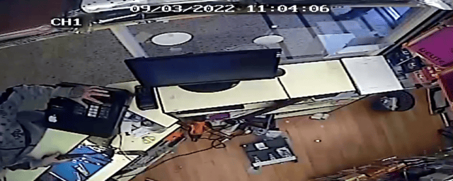 Potts robbed the store with a hammer (Image: Northumbria Police)