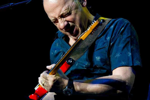 Mark Knopfler performs in concert at Plaza de Toros de Las Ventas on July 29, 2010 in Madrid, Spain. 