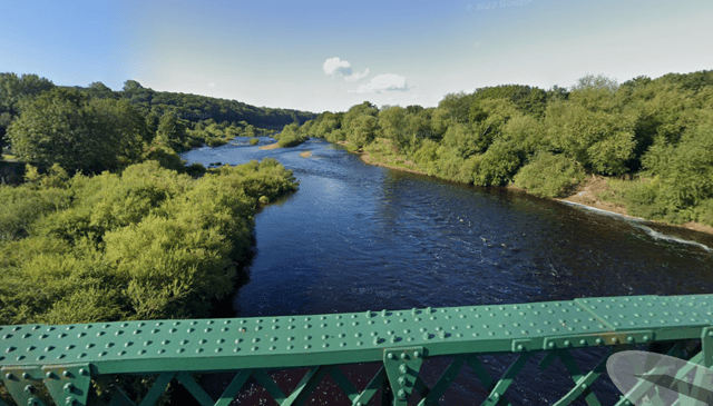 A view of the River Tyne in Ovingham (Image: Google Streetview)